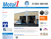 Tablet Screenshot of motor1.co.uk
